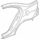 Mitsubishi 5301F087 Quarter Panel, Driver Side