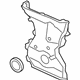 Mitsubishi 1060A051 Timing Cover