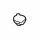 Mitsubishi MR369155 Reservoir Cap