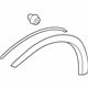 Mitsubishi 7407A675 Wheel Opening Molding, Driver Side