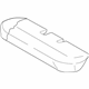 Mitsubishi 6912B126HA Cushion Assembly