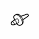Mitsubishi MR493376 Modulator Bolt