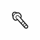 Mitsubishi MU100035 Stop Mount Bolt, Rear