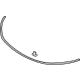 Mitsubishi 5902A412 Front Weatherstrip