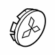 Mitsubishi 4252A073HA Center Cap Silver