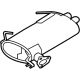 Mitsubishi 1571B673 Muffler