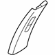 Mitsubishi MR648684 Upper Center Pillar Trim, Passenger Side Gray