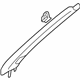 Mitsubishi MR644580 Windshield Pillar Trim, Driver Side Gray