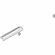 Mitsubishi MR627154 Front Sill Plate, Driver Side Dark Gray