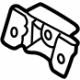 Mitsubishi 1577A942 Front Pipe Bracket