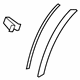 Mitsubishi 7407A673 Wheel Opening Molding, Driver Side
