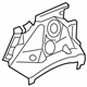 Mitsubishi 5301H145 Outer Wheelhouse, Driver Side