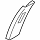 Mitsubishi 7211A052HA Upper Center Pillar Trim, Passenger Side Black