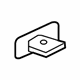 Mitsubishi 7005A038 Outer Belt Assembly Bracket, Passenger Side