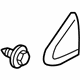 Mitsubishi 7405A055 Pillar Molding, Driver Side