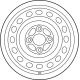 Mitsubishi 4250D034 Wheel, Steel