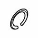 Mitsubishi MB303868 Bearing Snap Ring