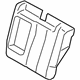 Mitsubishi 6902C787XA Seat Back Cover, Driver Side