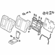 Mitsubishi 6902C763XA Seat Back Assembly, Driver Side