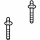 Mitsubishi MU000202 Heat Shield Rivet