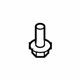 Mitsubishi MS100233 Center Shield Bolt