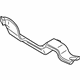 Mitsubishi 7830A043 Rear Duct, Passenger Side