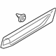 Mitsubishi 5757A749 Lower Molding, Driver Side Black/Silver