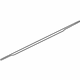 Mitsubishi 5757A291 Belt Molding, Driver Side Black