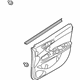 Mitsubishi 7221D566XC Door Trim Panel, Passenger Side