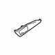 Mitsubishi 7221F590XA Handle, Inside Bezel, Passenger Side