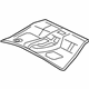 Mitsubishi 5251B059 Center Floor Pan