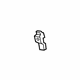 Mitsubishi 5943A134 Fuel Door Hook