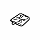 Mitsubishi MR651223 Release Handle