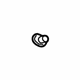 Mitsubishi MN175317 Wiper Motor Grommet