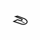 Mitsubishi MR971509 Wiper Arm Cover