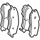 Mitsubishi MZ690557 Front Pads