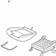 Mitsubishi 6911A327XD Cushion Assembly, Driver Side Black