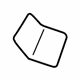 Mitsubishi 6901A761 Seat Back Pad, Driver Side