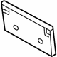Mitsubishi MR520662 License Bracket