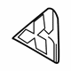 Mitsubishi 7450A985 Emblem Holder
