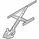 Mitsubishi 5713A317 Window Regulator, Driver Side