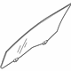 Mitsubishi 5706A947 Door Glass, Driver Side