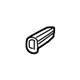 Mitsubishi 5716A015YC Cover, Driver Side