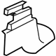 Mitsubishi 6977A068 Track End Cover, Passenger Side