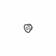 Mitsubishi MF434104 Air Cleaner Body Nut
