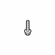 Mitsubishi MU000995 Trailing Arm Bolt, Rear