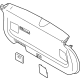 Mitsubishi 7224A317XA Lower Gate Trim