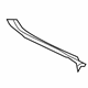 Mitsubishi 5301D053 Gutter, Driver Side