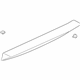 Mitsubishi 6515A012BB Spoiler Assembly Blue