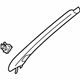 Mitsubishi 7210A059HA Windshield Pillar Trim, Driver Side Gray